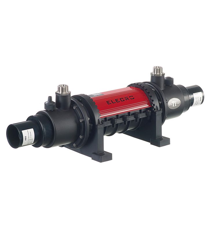 Varmeveksler Elecro Titan sst Spiral og Shell 36-95KW