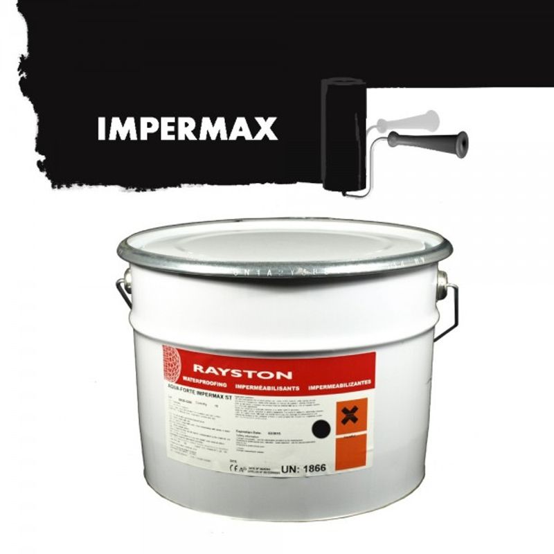 Impermax | Svart 10 Kg Flytende Membran