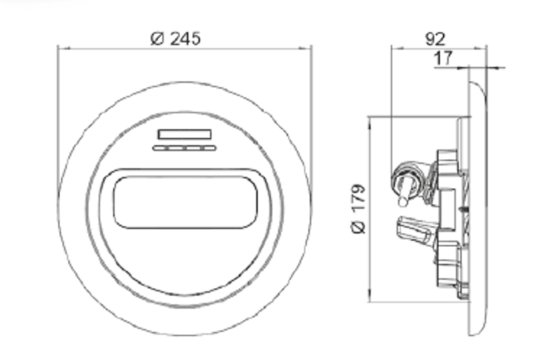 Lumiplus Design HVIT Front | Hvitt Lys