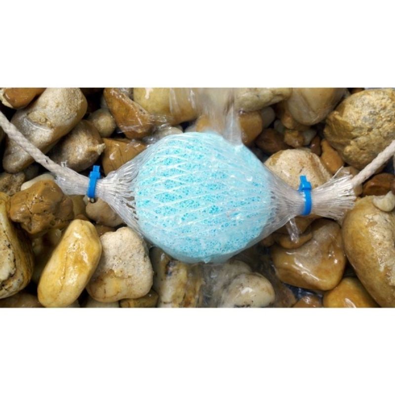 PONDZINGER FOSFATFJERNER OG PARTIKKELFELLER