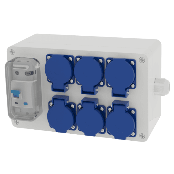 Hovedbilde Koblingsboks | 6 Plugger