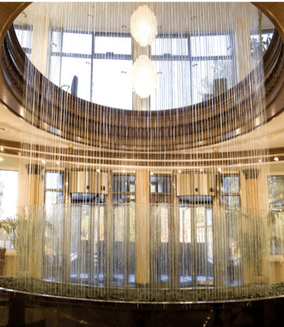 Hovedbilde Vanngardin | Sirkelformet