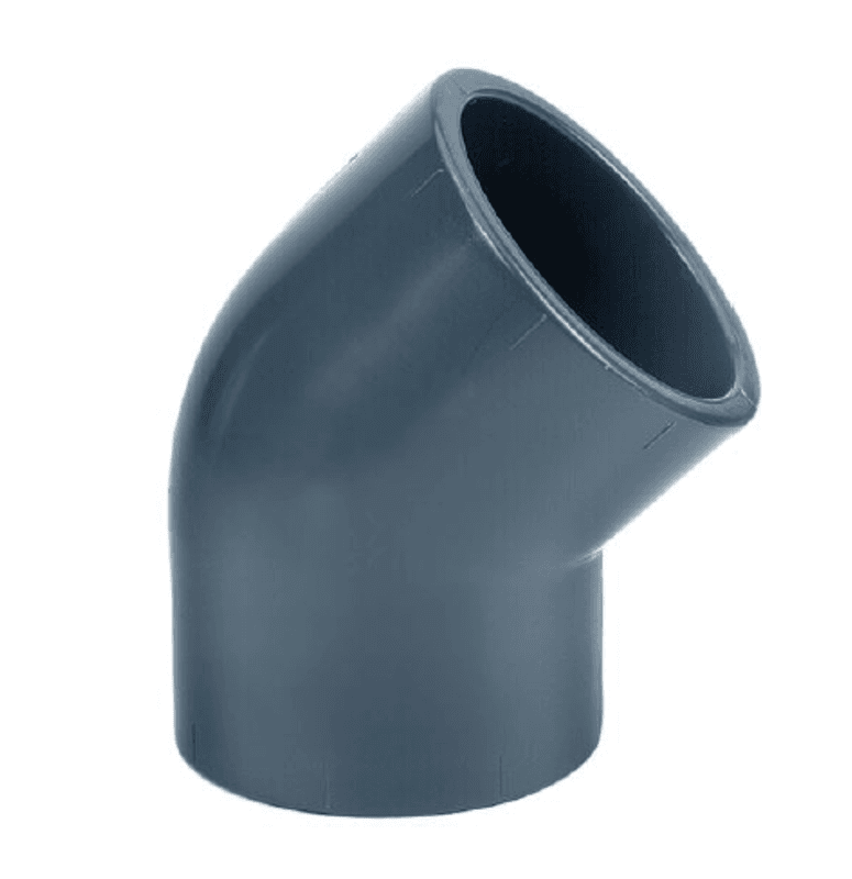 PVC Albue | Ø90mm 45° PN16