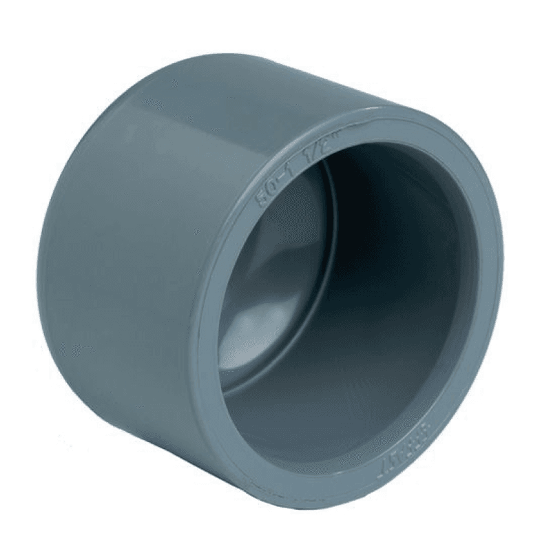 PVC Endekappe | Ø90mm PN16