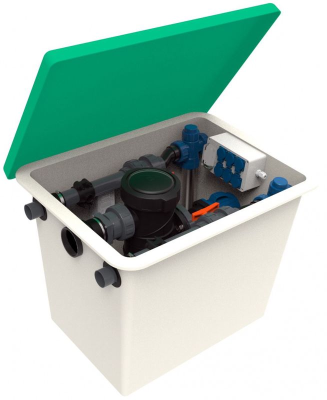 Komplett Plug & Play Filtersystem For (Svømme)Dam | Maks 40M³