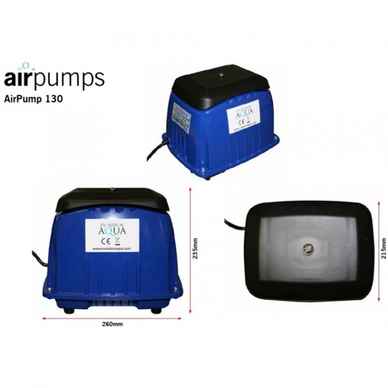 Evolution Aqua Luftpumpe | 130 L/M