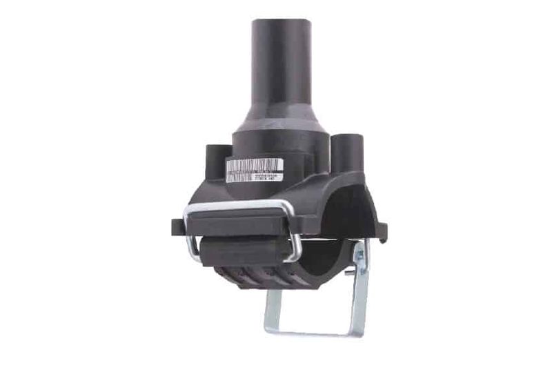 PE100 ELEKTROSVEIS ANBORINGSKLAMMER Ø63-225MM