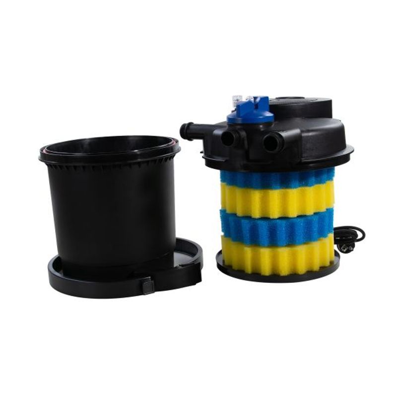Aquaforte GPF 5000 Trykkfilter | m/UV-C og Tilbakespyling