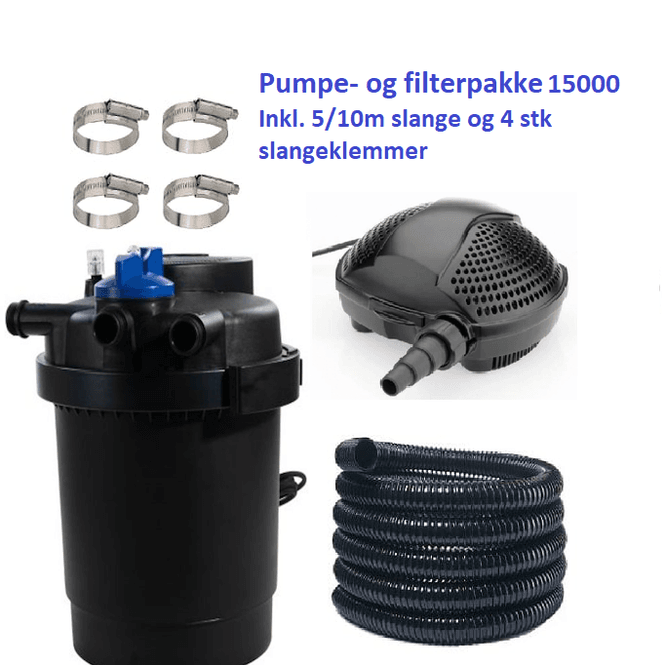 Huvudbild Pumpe og Filterpakke | 15000L